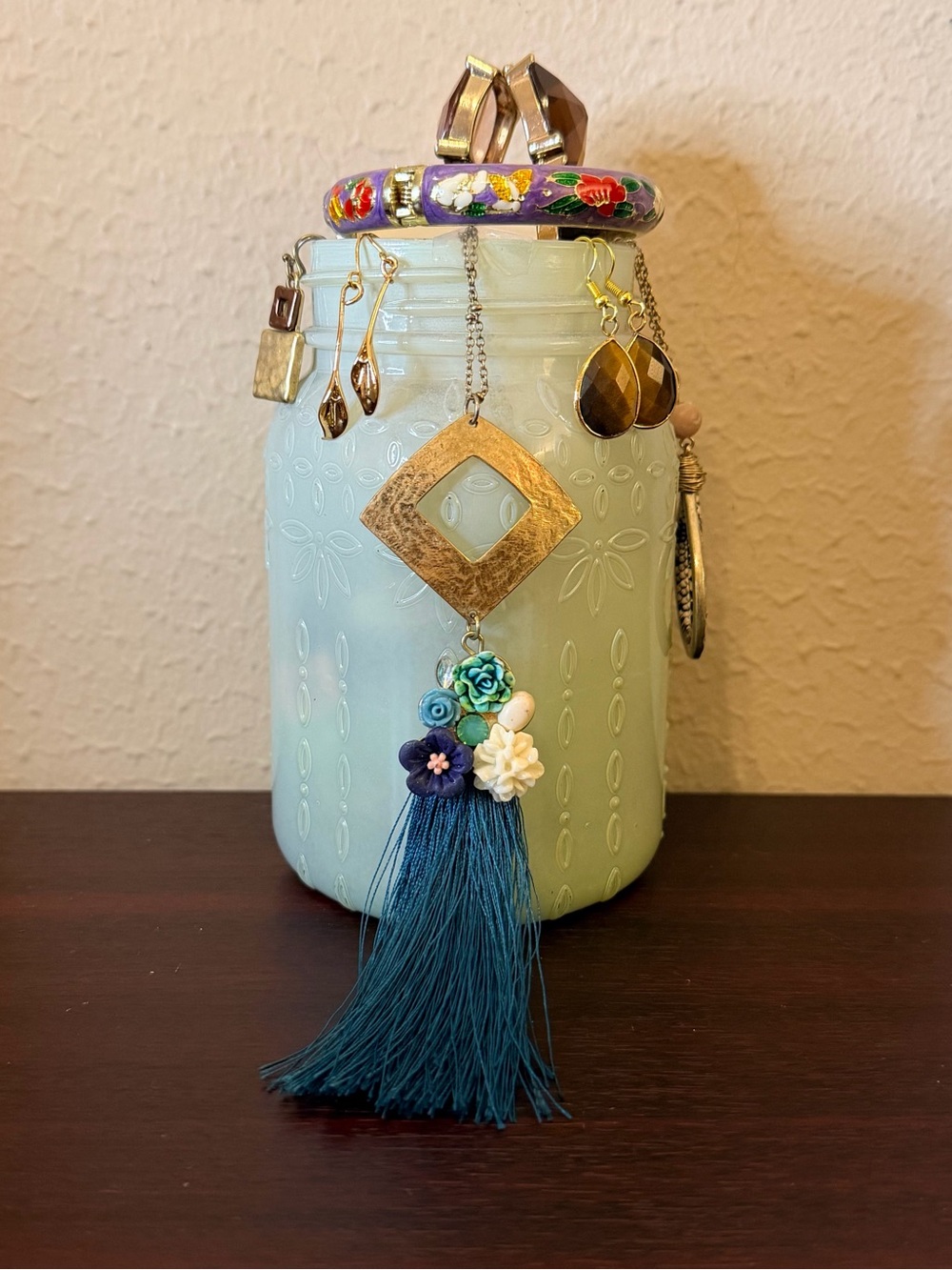 Mystery Jewelry Jar - All Gold Tone Boho w/ a Summer Vibe